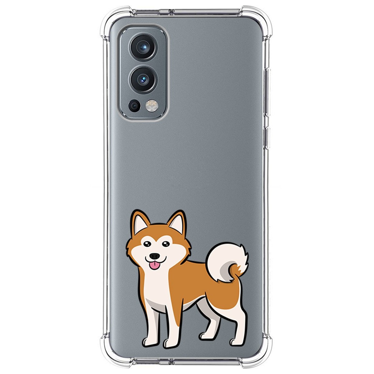 Funda Silicona Antigolpes para Oneplus Nord 2 5G diseño Perros 02 Dibujos