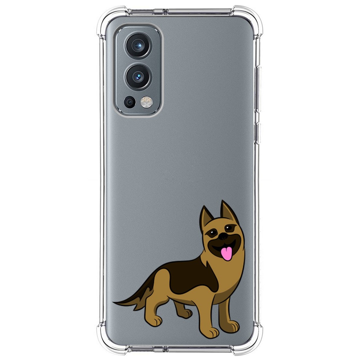 Funda Silicona Antigolpes para Oneplus Nord 2 5G diseño Perros 03 Dibujos