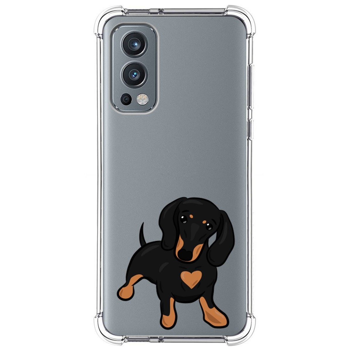 Funda Silicona Antigolpes para Oneplus Nord 2 5G diseño Perros 04 Dibujos
