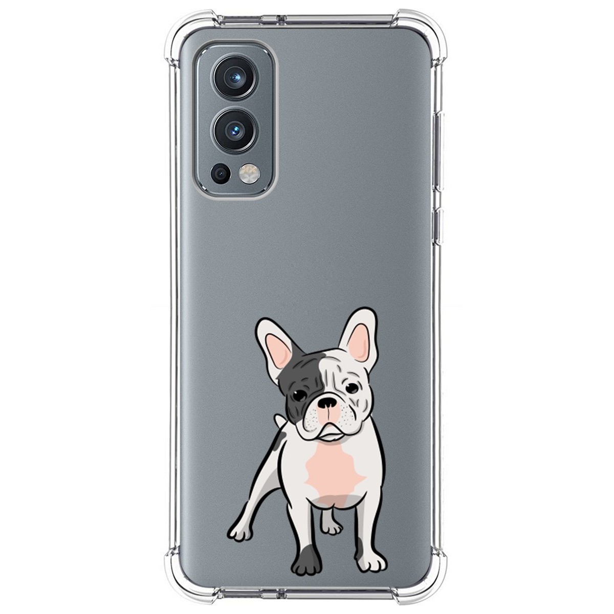 Funda Silicona Antigolpes para Oneplus Nord 2 5G diseño Perros 06 Dibujos