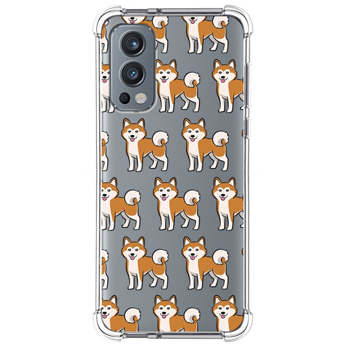 Funda Silicona Antigolpes para Oneplus Nord 2 5G diseño Perros 08 Dibujos