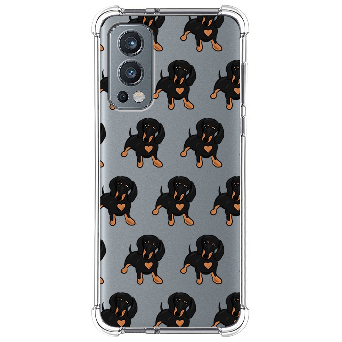 Funda Silicona Antigolpes para Oneplus Nord 2 5G diseño Perros 10 Dibujos