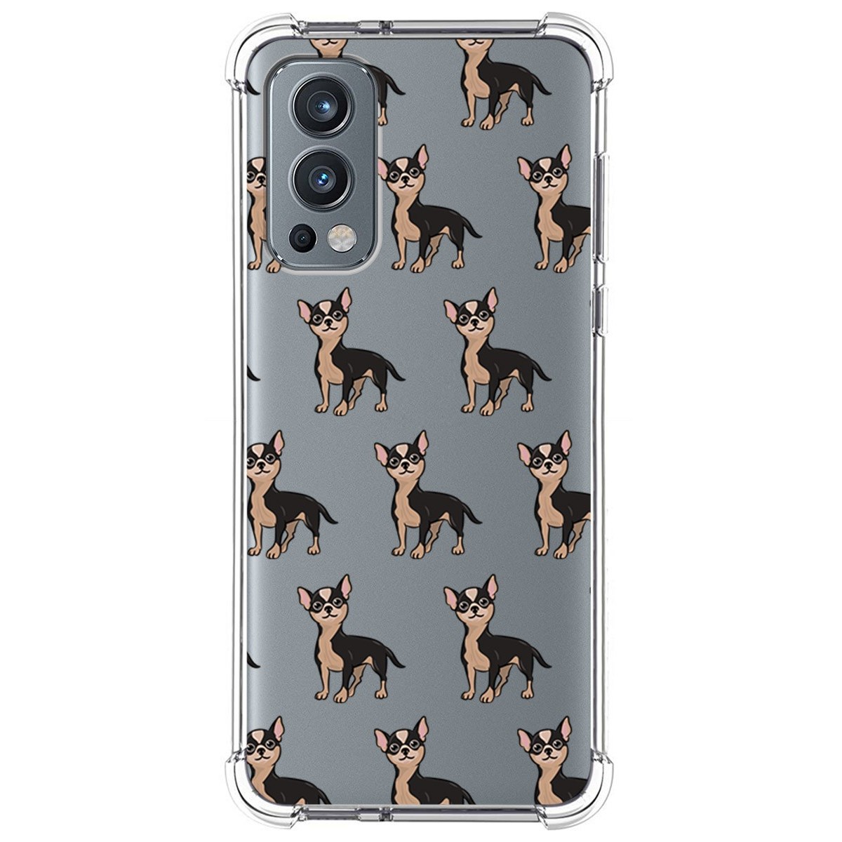 Funda Silicona Antigolpes para Oneplus Nord 2 5G diseño Perros 11 Dibujos
