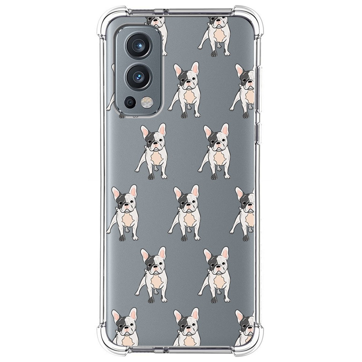 Funda Silicona Antigolpes para Oneplus Nord 2 5G diseño Perros 12 Dibujos