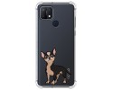 Funda Silicona Antigolpes para Oppo A15 diseño Perros 05 Dibujos