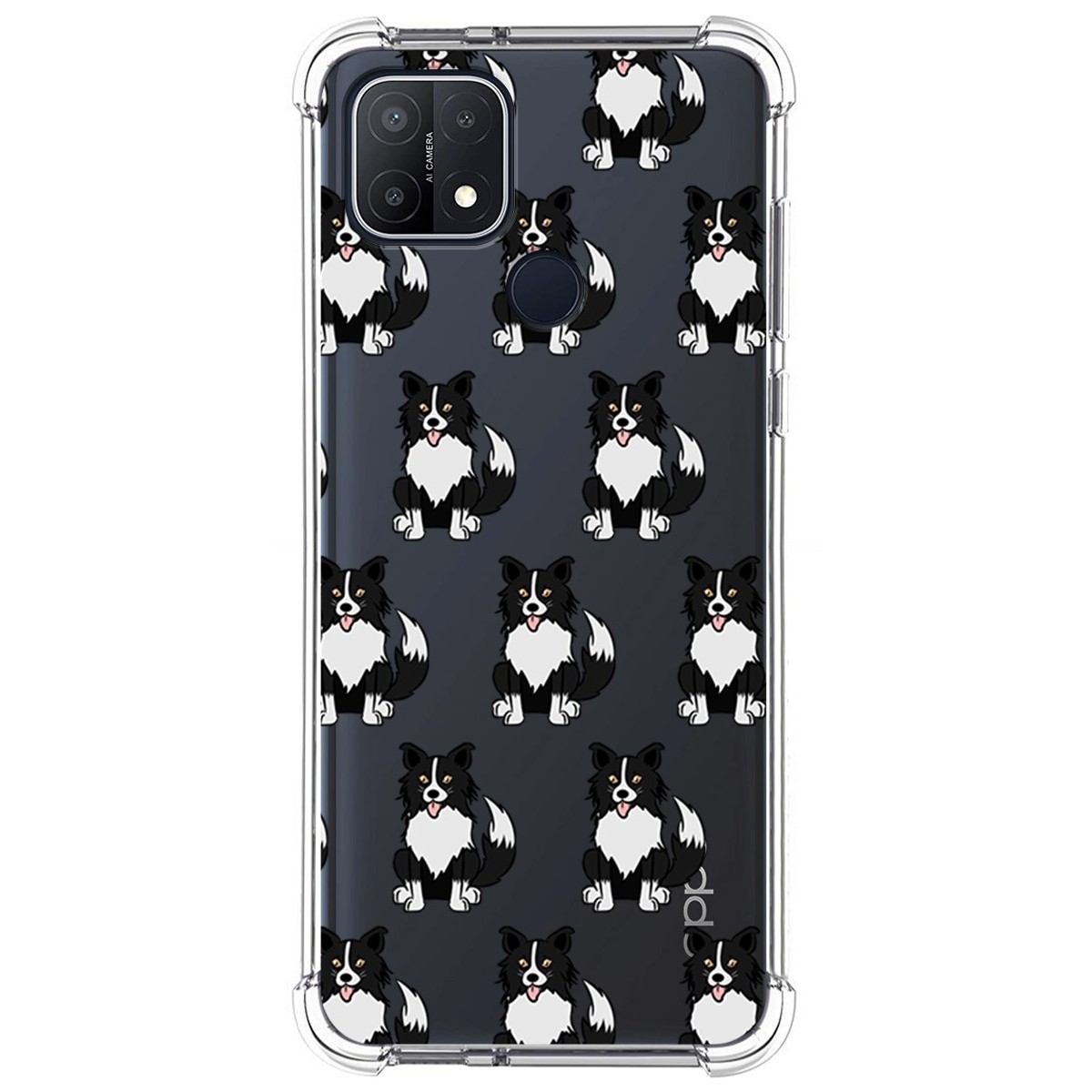 Funda Silicona Antigolpes para Oppo A15 diseño Perros 07 Dibujos