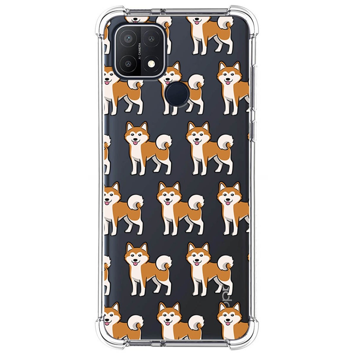 Funda Silicona Antigolpes para Oppo A15 diseño Perros 08 Dibujos