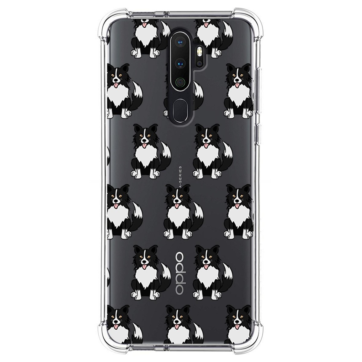 Funda Silicona Antigolpes para Oppo A5 2020 / A9 2020 diseño Perros 07 Dibujos