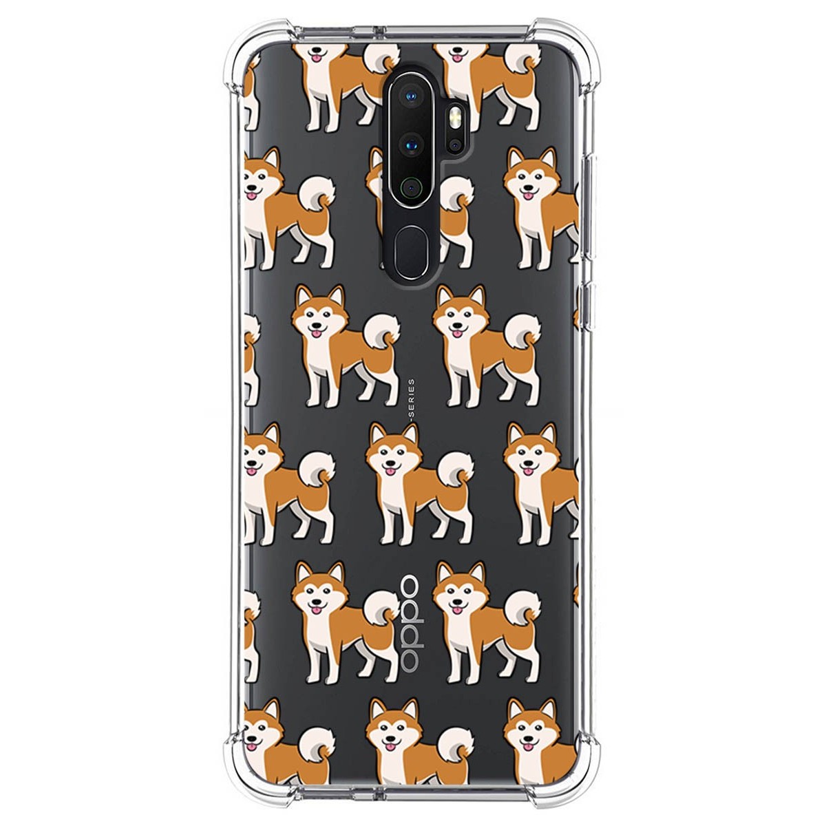 Funda Silicona Antigolpes para Oppo A5 2020 / A9 2020 diseño Perros 08 Dibujos