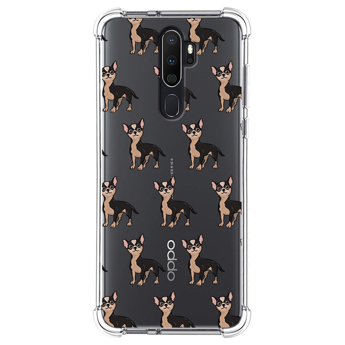 Funda Silicona Antigolpes para Oppo A5 2020 / A9 2020 diseño Perros 11 Dibujos
