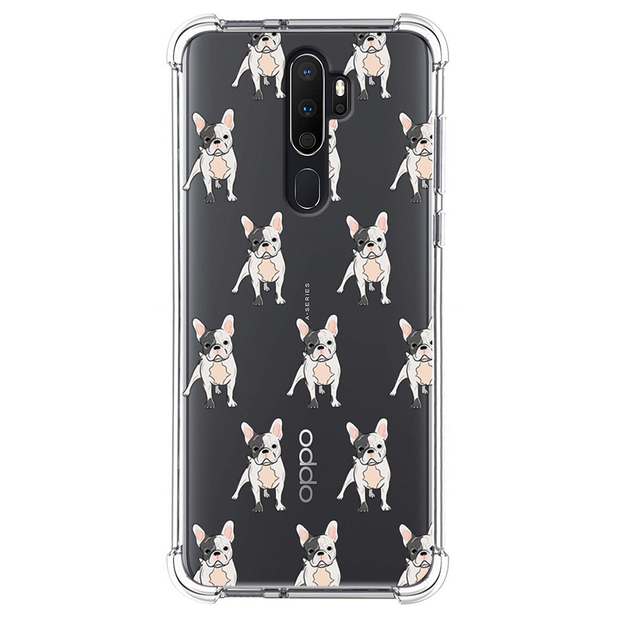 Funda Silicona Antigolpes para Oppo A5 2020 / A9 2020 diseño Perros 12 Dibujos