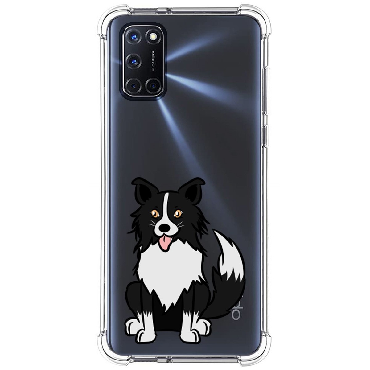 Funda Silicona Antigolpes para Oppo A52 / A72 diseño Perros 01 Dibujos