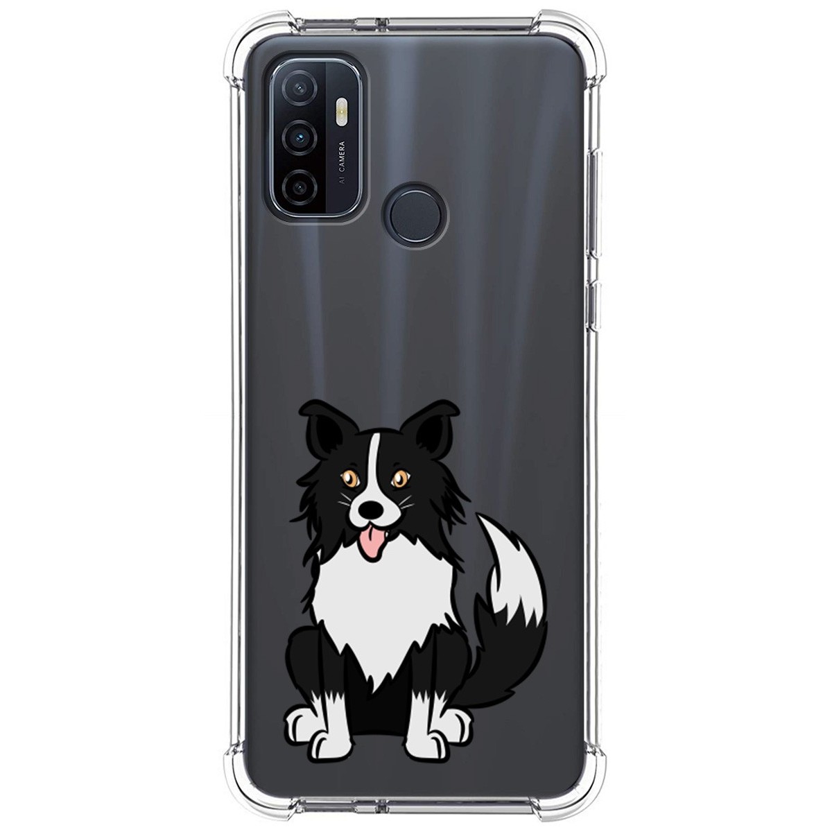 Funda Silicona Antigolpes para Oppo A53 / A53s diseño Perros 01 Dibujos