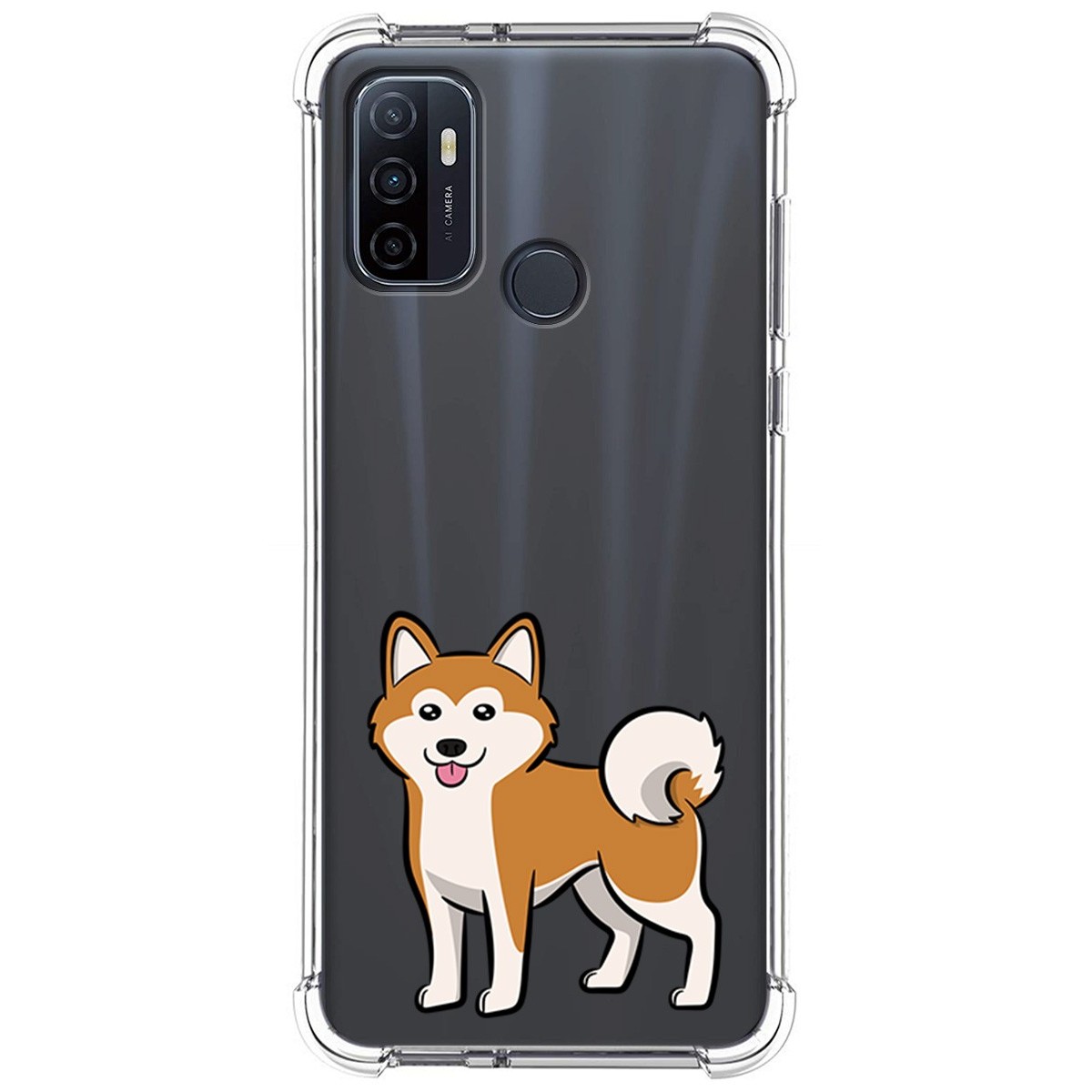 Funda Silicona Antigolpes para Oppo A53 / A53s diseño Perros 02 Dibujos