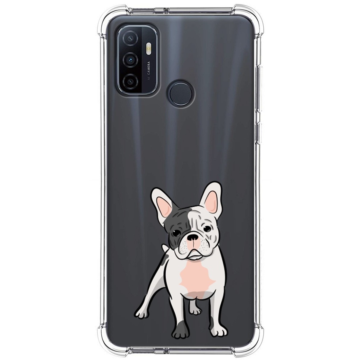 Funda Silicona Antigolpes para Oppo A53 / A53s diseño Perros 06 Dibujos
