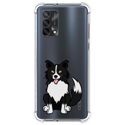 Funda Silicona Antigolpes para Oppo A74 4G diseño Perros 01 Dibujos