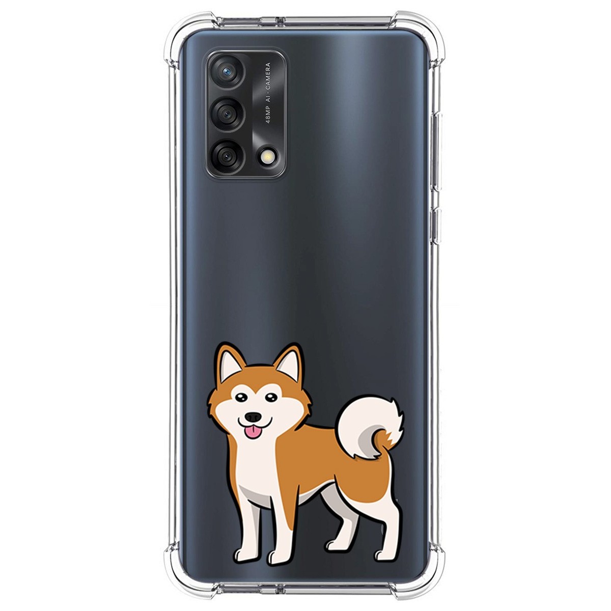 Funda Silicona Antigolpes para Oppo A74 4G diseño Perros 02 Dibujos