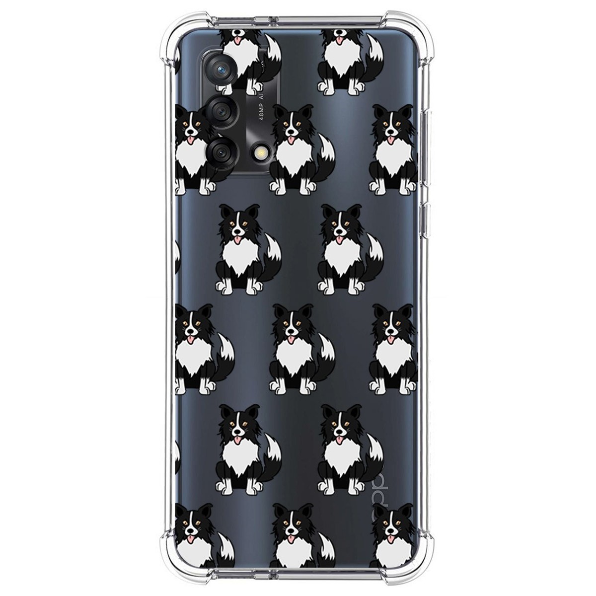 Funda Silicona Antigolpes para Oppo A74 4G diseño Perros 07 Dibujos