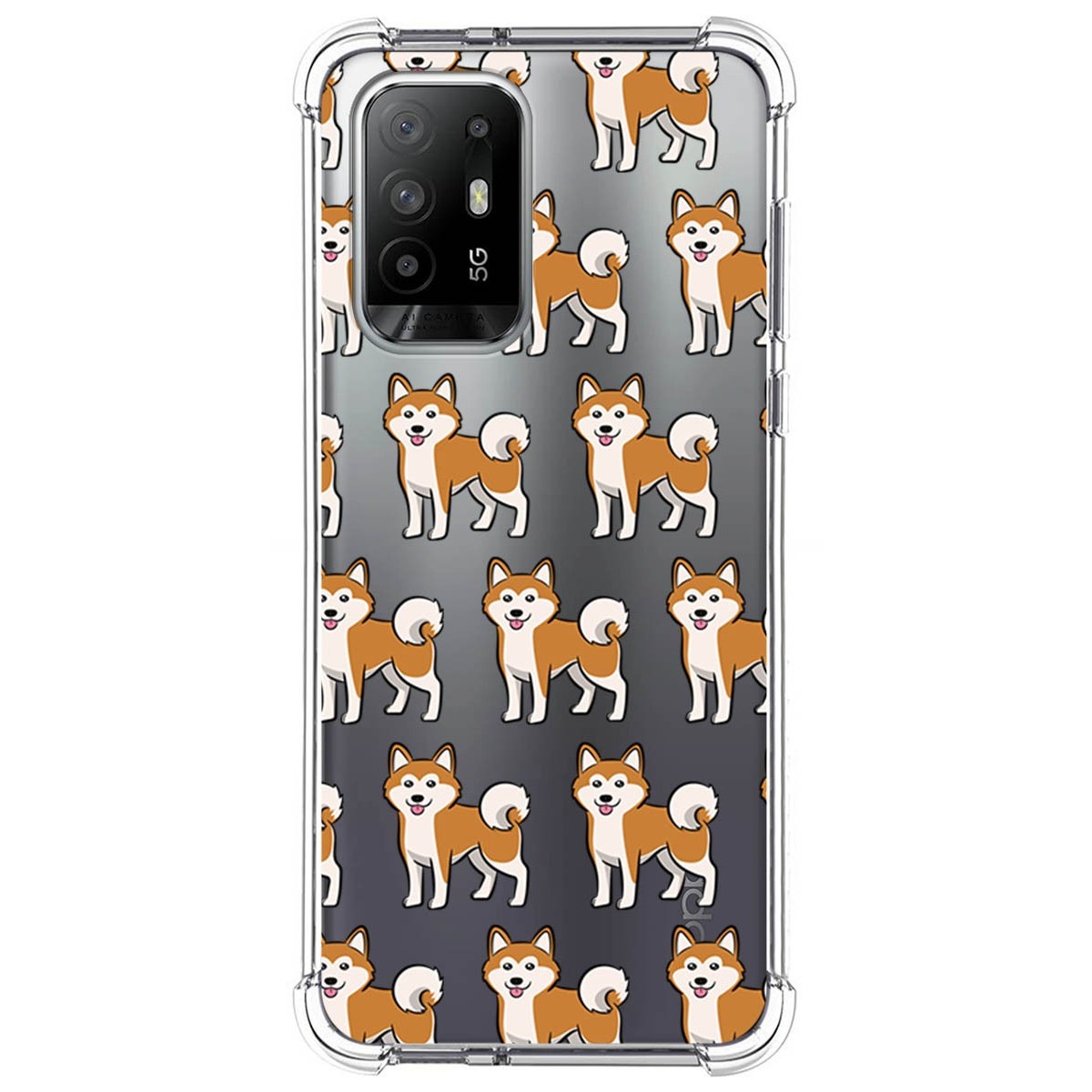 Funda Silicona Antigolpes para Oppo A94 5G diseño Perros 08 Dibujos