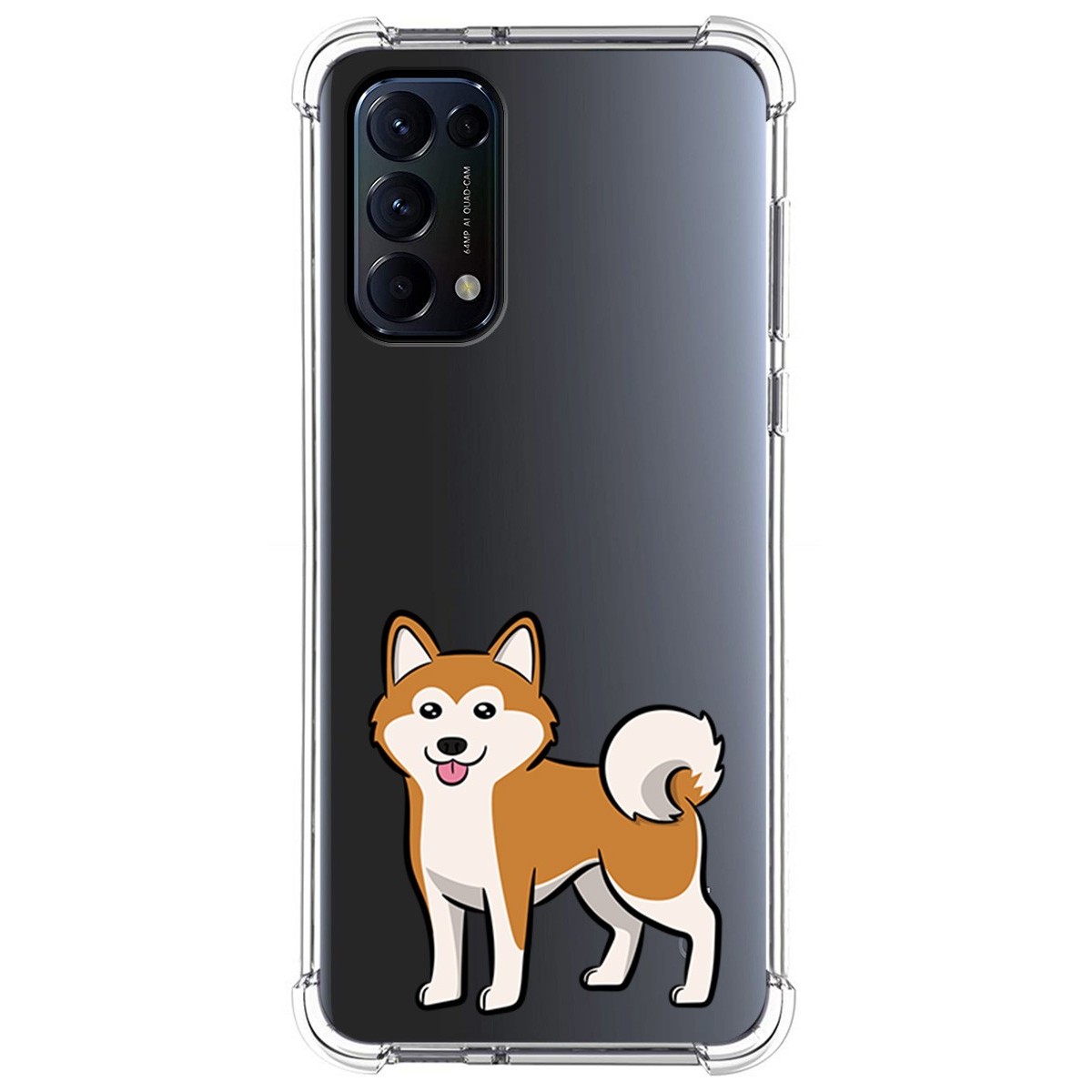 Funda Silicona Antigolpes para Oppo Find X3 Lite 5G diseño Perros 02 Dibujos