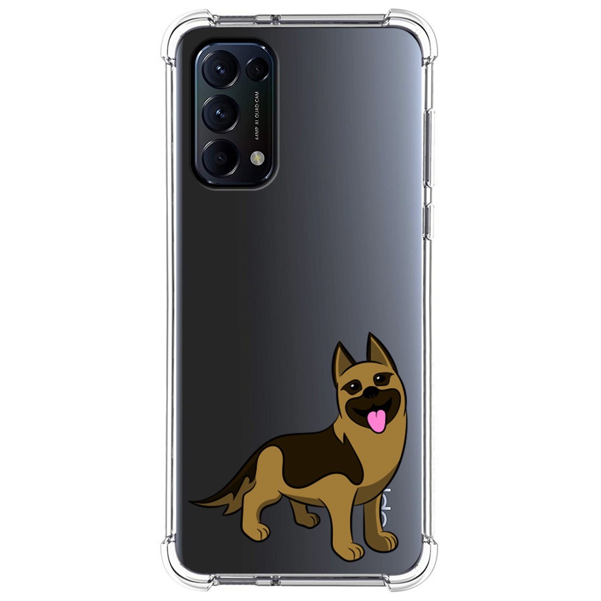 Funda Silicona Antigolpes para Oppo Find X3 Lite 5G diseño Perros 03 Dibujos