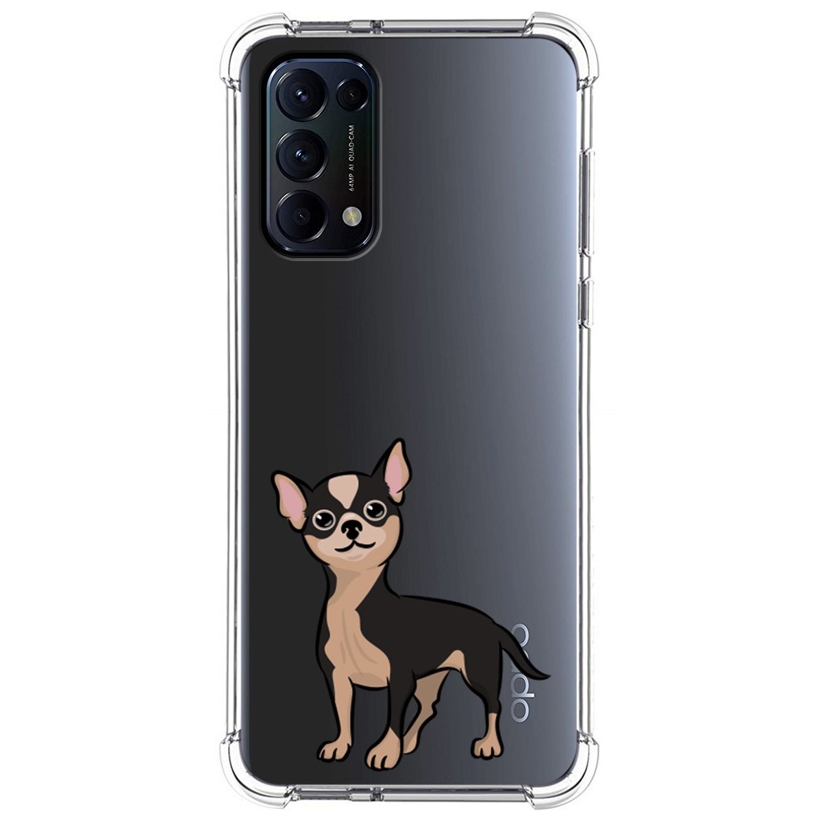 Funda Silicona Antigolpes para Oppo Find X3 Lite 5G diseño Perros 05 Dibujos