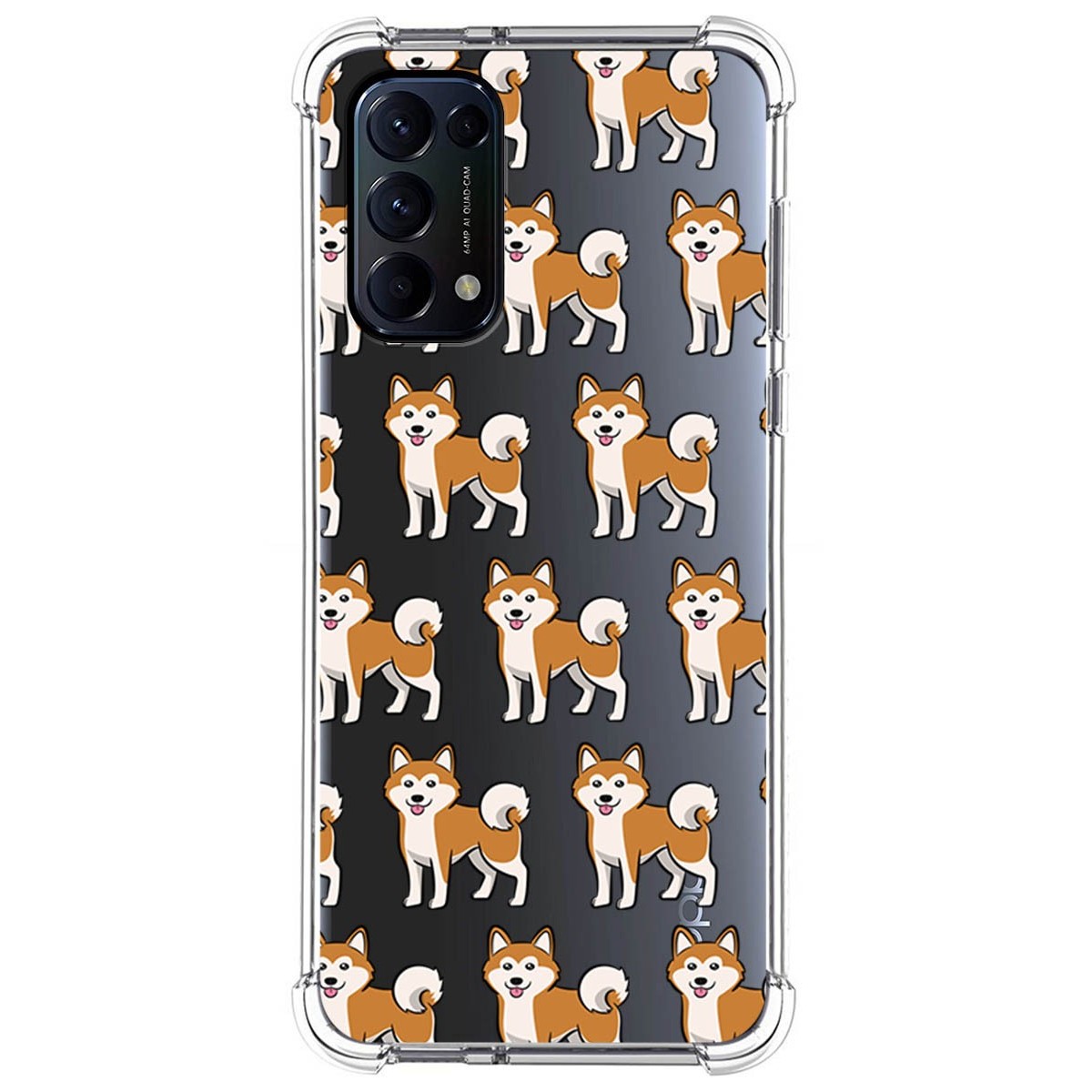 Funda Silicona Antigolpes para Oppo Find X3 Lite 5G diseño Perros 08 Dibujos