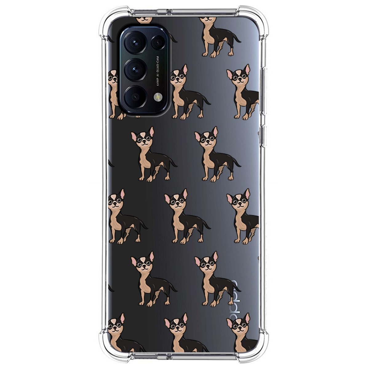Funda Silicona Antigolpes para Oppo Find X3 Lite 5G diseño Perros 11 Dibujos