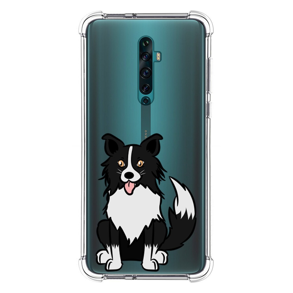 Funda Silicona Antigolpes para Oppo Reno 2Z diseño Perros 01 Dibujos