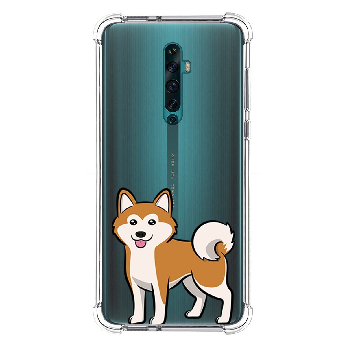 Funda Silicona Antigolpes para Oppo Reno 2Z diseño Perros 02 Dibujos