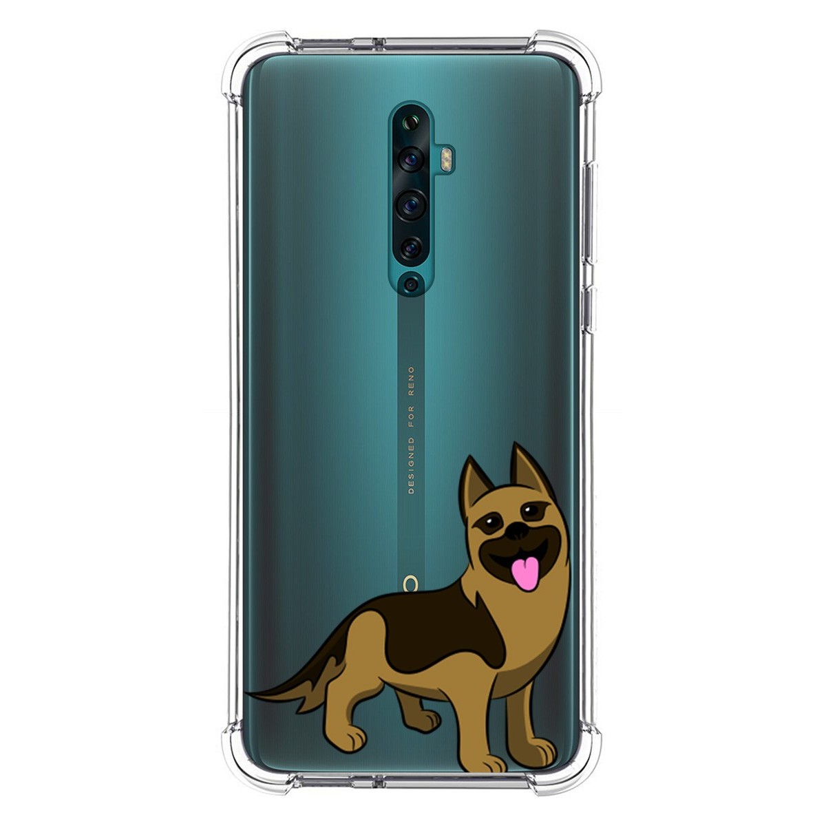 Funda Silicona Antigolpes para Oppo Reno 2Z diseño Perros 03 Dibujos