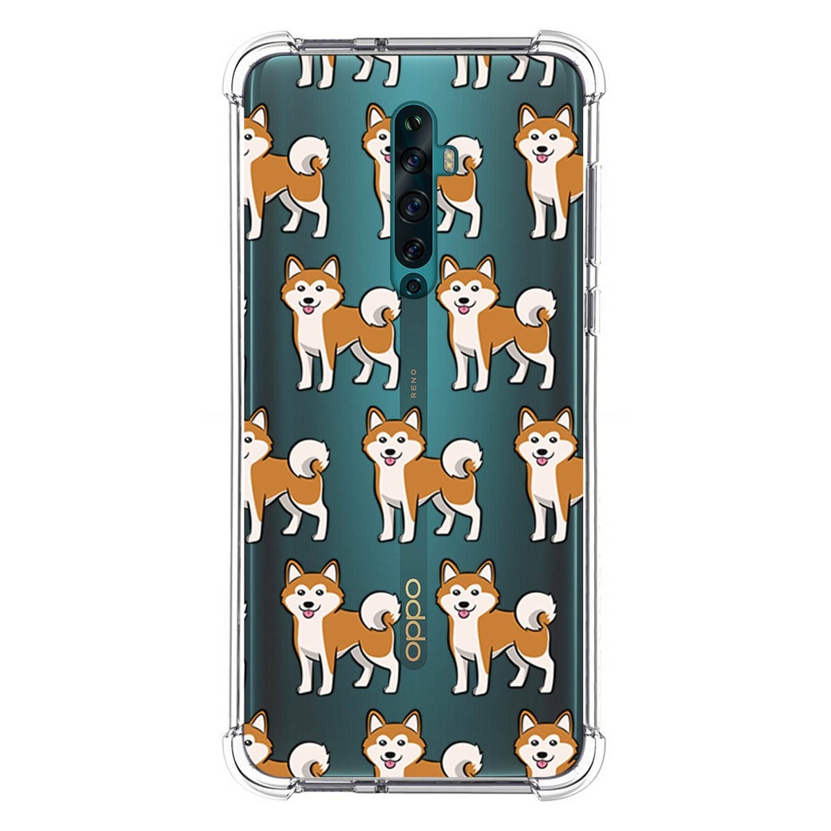 Funda Silicona Antigolpes para Oppo Reno 2Z diseño Perros 08 Dibujos