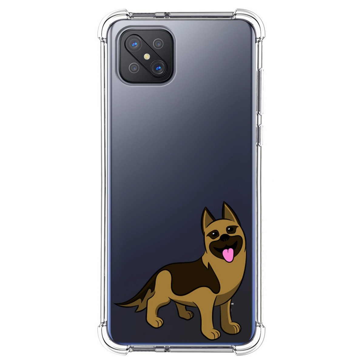 Funda Silicona Antigolpes para Oppo Reno 4Z 5G diseño Perros 03 Dibujos