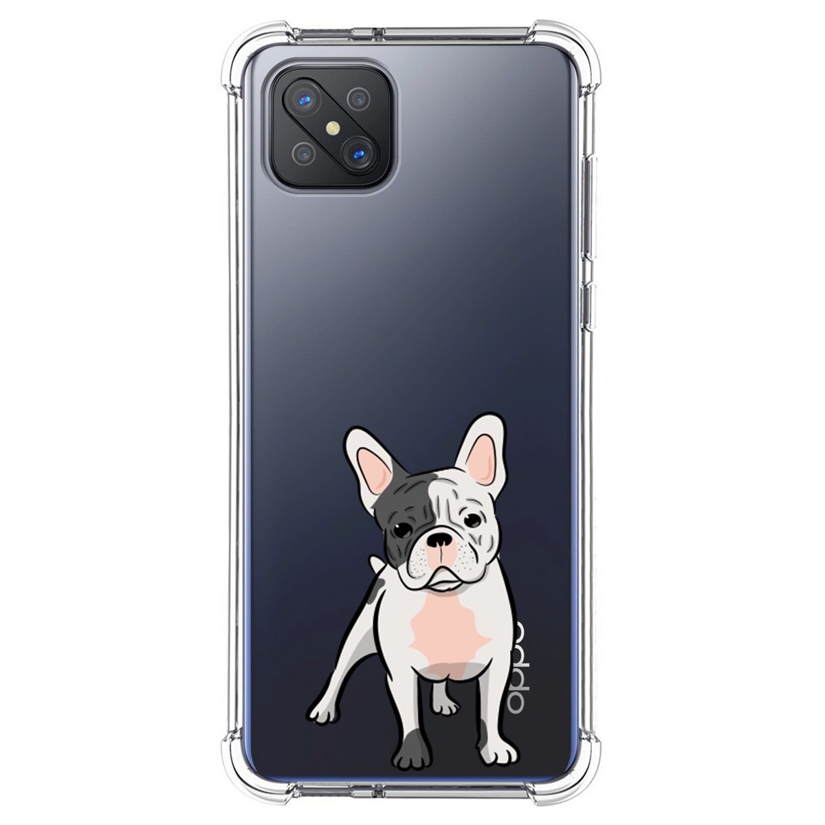 Funda Silicona Antigolpes para Oppo Reno 4Z 5G diseño Perros 06 Dibujos