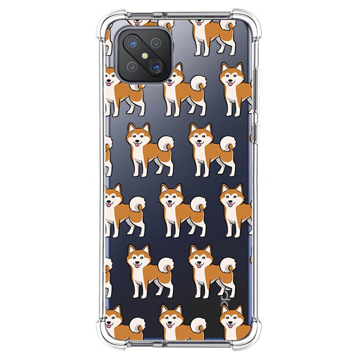 Funda Silicona Antigolpes para Oppo Reno 4Z 5G diseño Perros 08 Dibujos