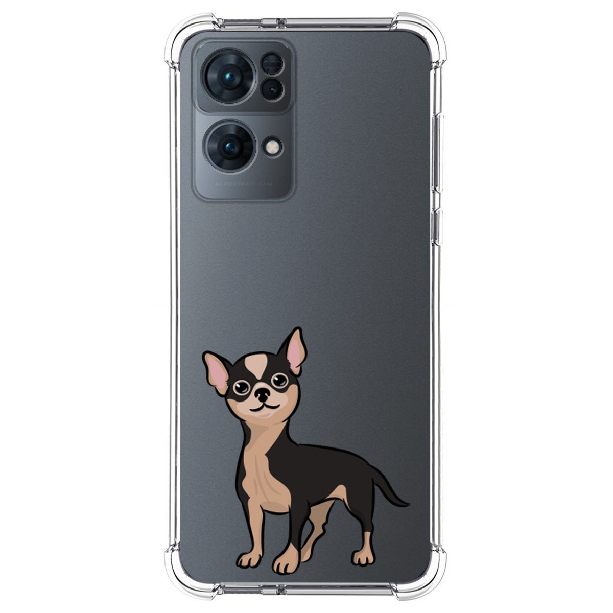 Funda Silicona Antigolpes para Oppo Reno 7 Pro 5G diseño Perros 05 Dibujos