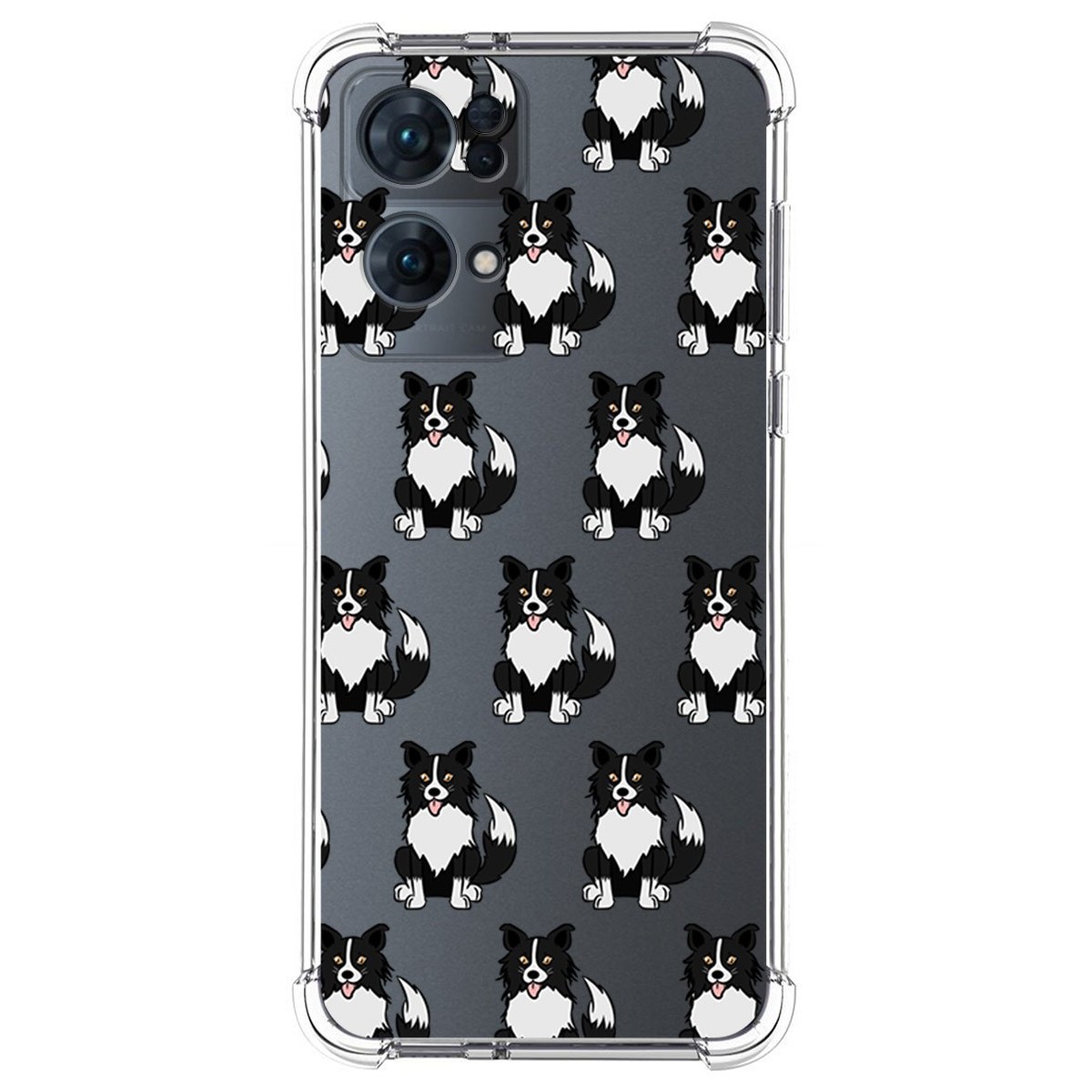 Funda Silicona Antigolpes para Oppo Reno 7 Pro 5G diseño Perros 07 Dibujos