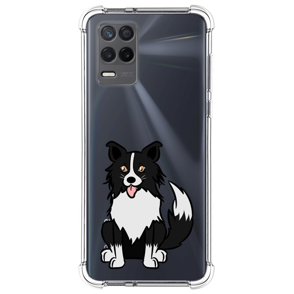 Funda Silicona Antigolpes para Realme 8 5G / Narzo 30 5G diseño Perros 01 Dibujos