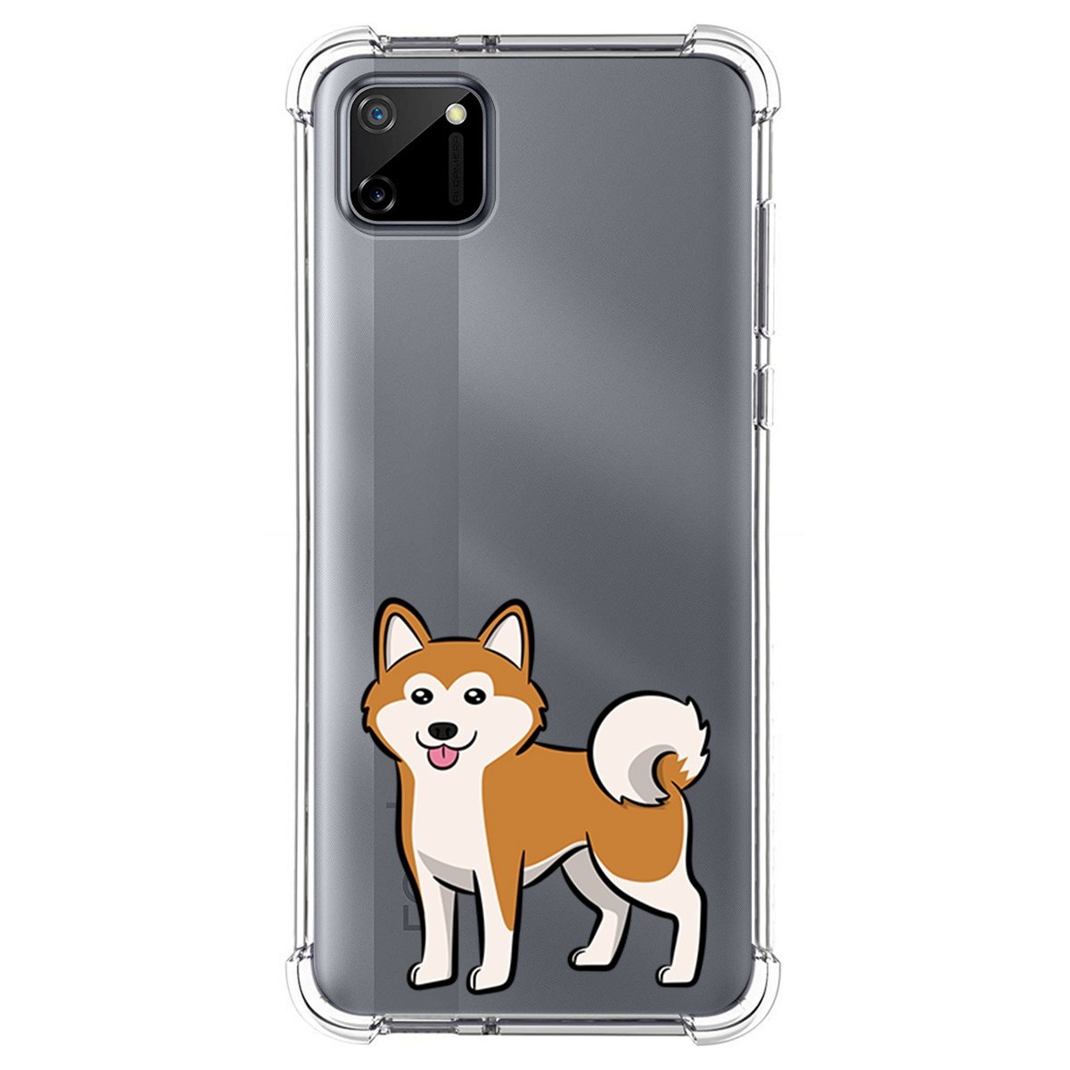Funda Silicona Antigolpes para Realme C11 diseño Perros 02 Dibujos