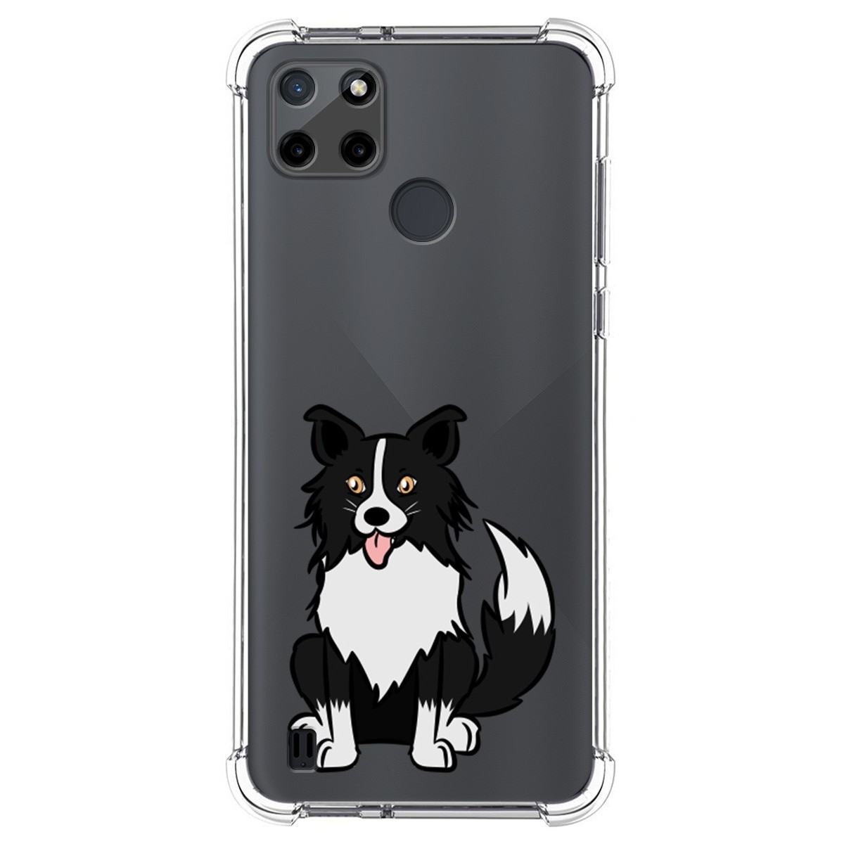 Funda Silicona Antigolpes para Realme C21Y / C25Y diseño Perros 01 Dibujos
