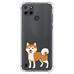 Funda Silicona Antigolpes para Realme C21Y / C25Y diseño Perros 02 Dibujos
