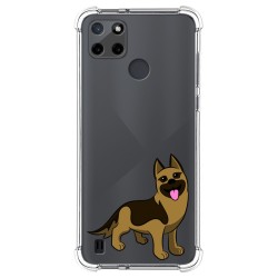 Funda Silicona Antigolpes para Realme C21Y / C25Y diseño Perros 03 Dibujos