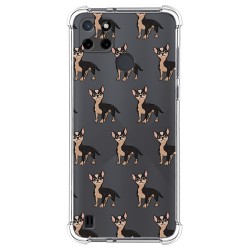 Funda Silicona Antigolpes para Realme C21Y / C25Y diseño Perros 11 Dibujos