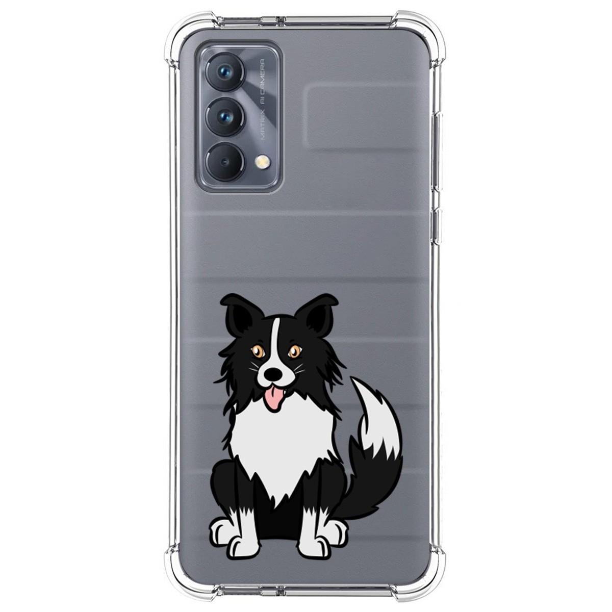 Funda Silicona Antigolpes para Realme GT Master Edition diseño Perros 01 Dibujos