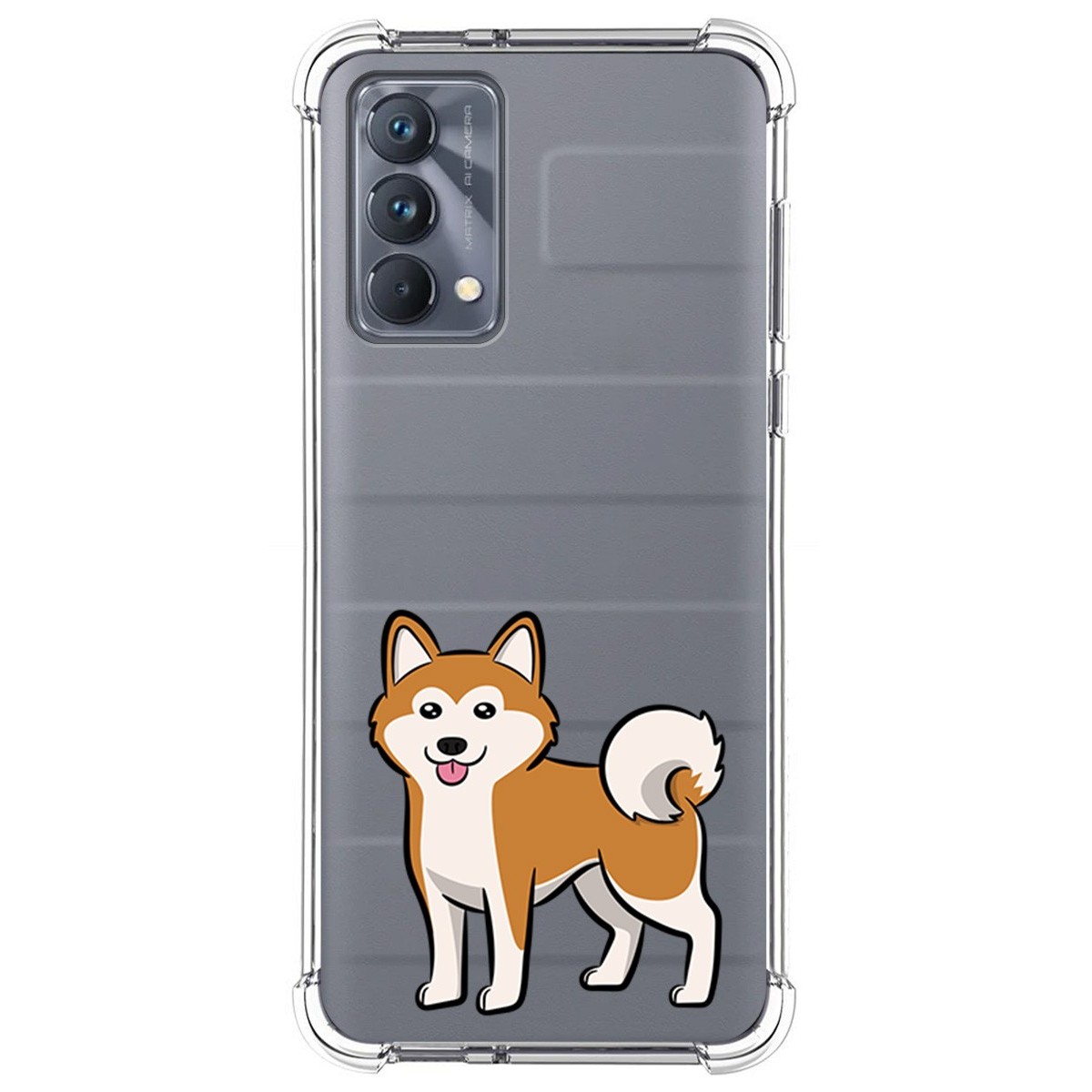 Funda Silicona Antigolpes para Realme GT Master Edition diseño Perros 02 Dibujos