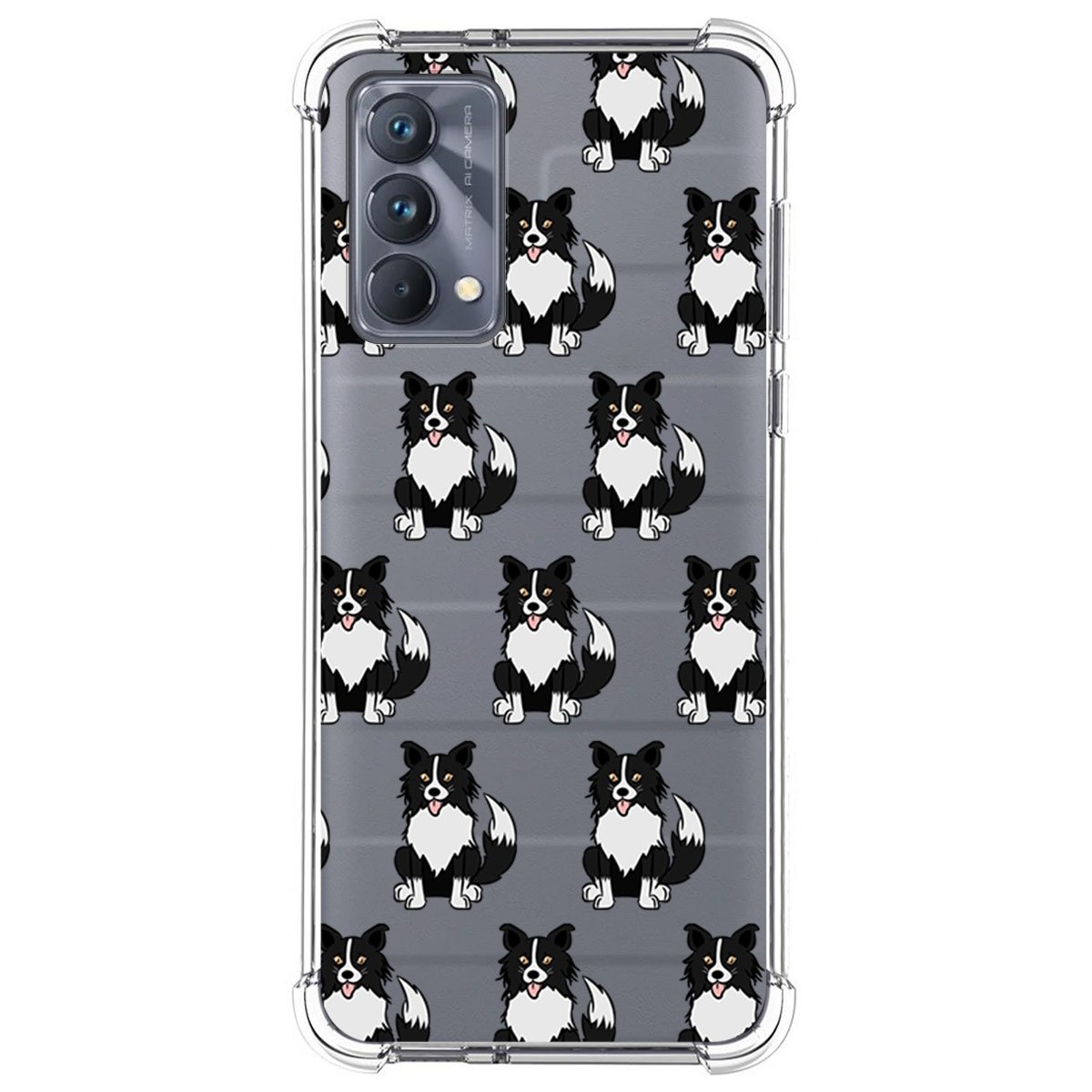 Funda Silicona Antigolpes para Realme GT Master Edition diseño Perros 07 Dibujos