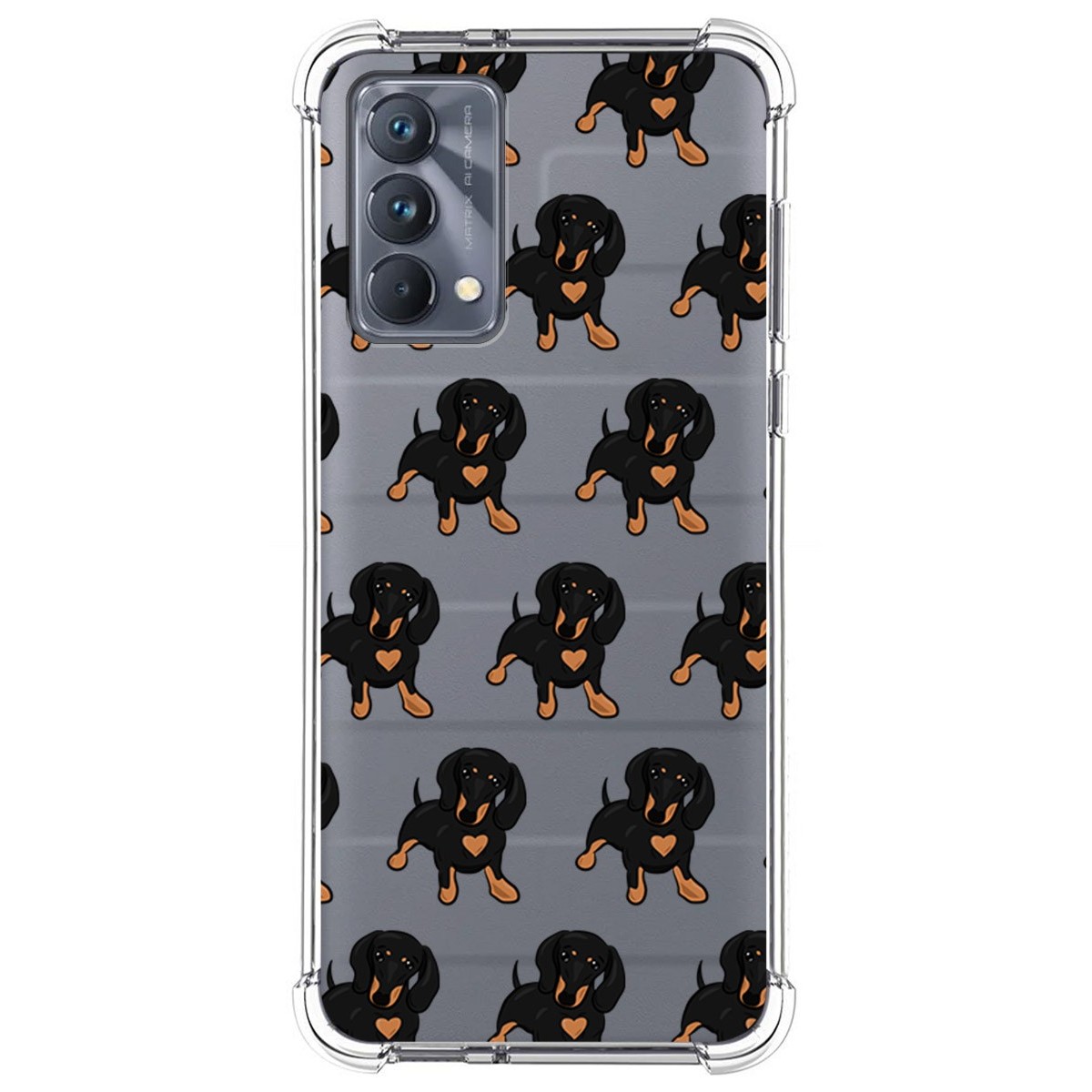 Funda Silicona Antigolpes para Realme GT Master Edition diseño Perros 10 Dibujos