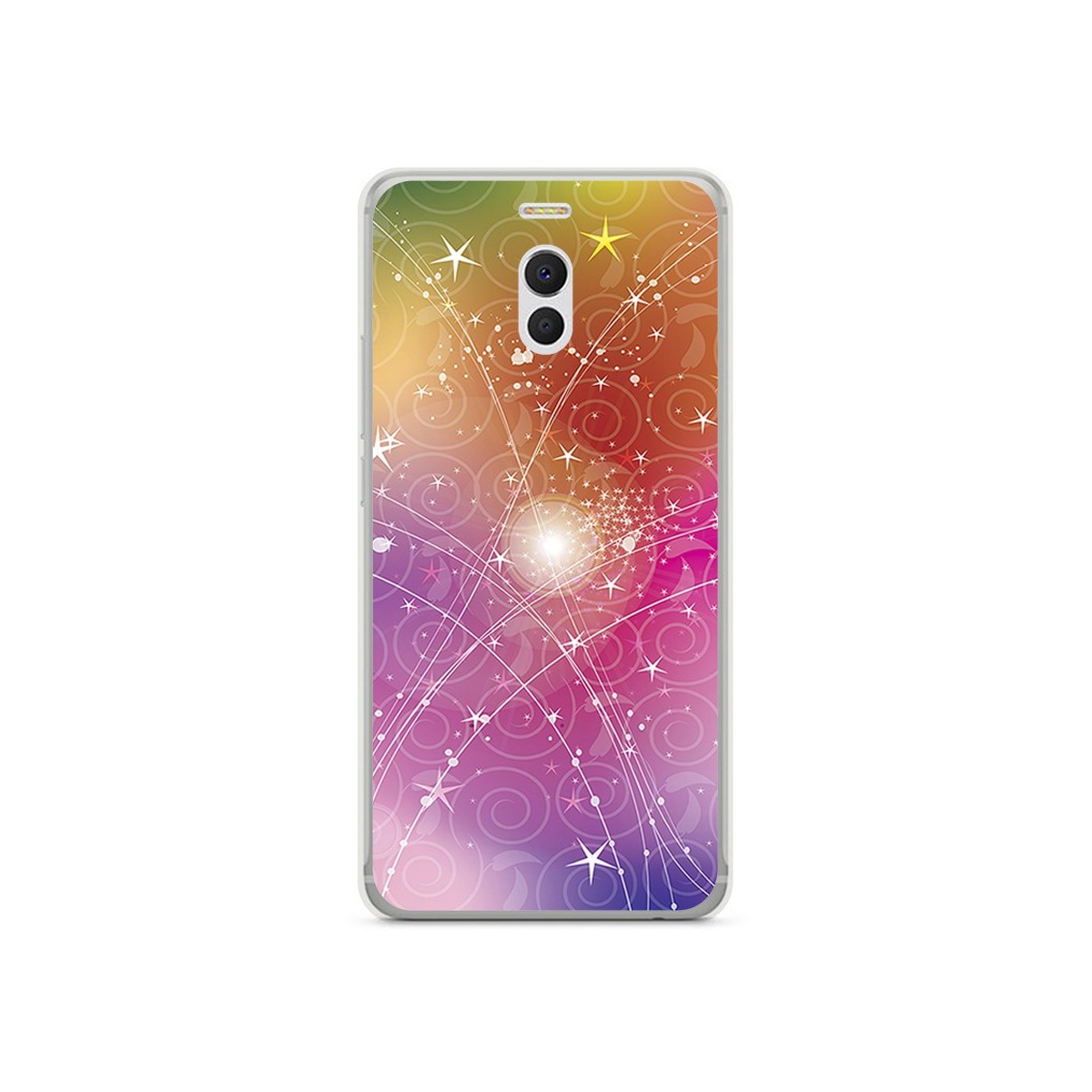 Funda Gel Tpu para Meizu M6 Note Diseño Abstracto Dibujos
