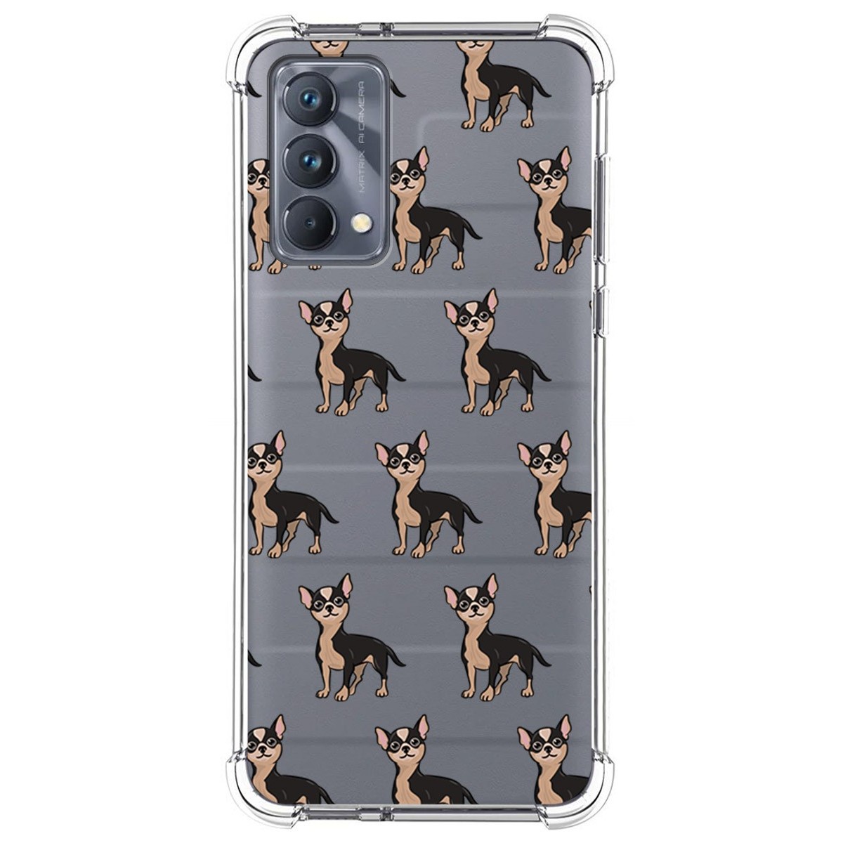 Funda Silicona Antigolpes para Realme GT Master Edition diseño Perros 11 Dibujos