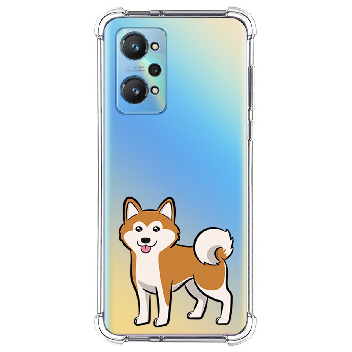 Funda Silicona Antigolpes para Realme GT Neo 2 5G diseño Perros 02 Dibujos